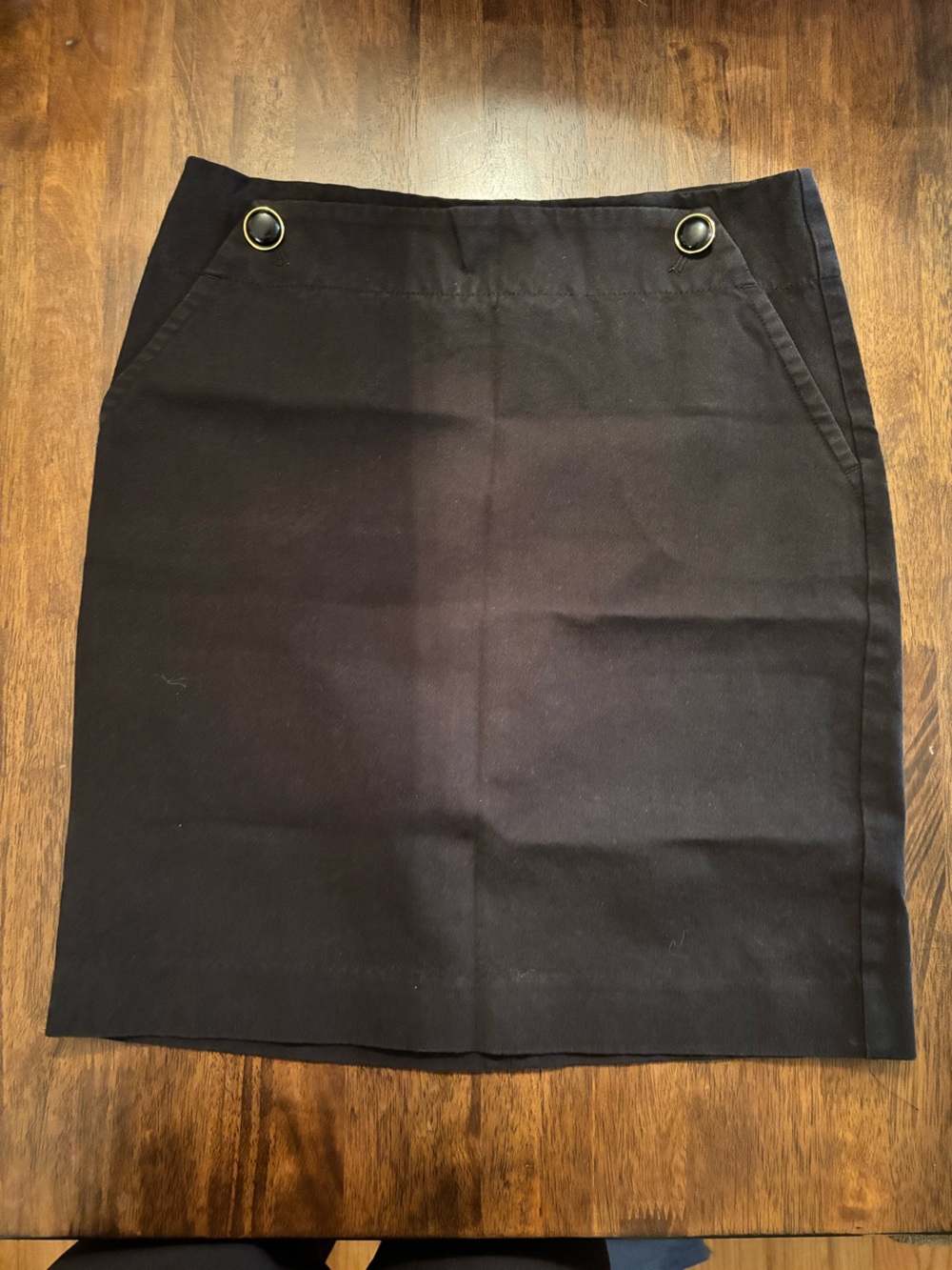 Banana Republic Black Cotton Shirt Panel